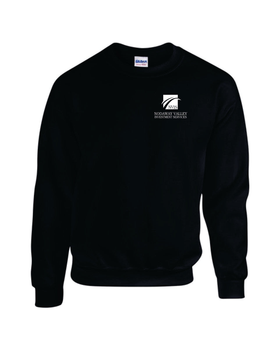 NVIS Gildan Black Crewneck Sweatshirt