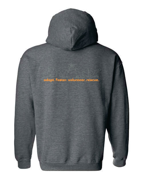 NNHS Dark Heather Grey Hoodie