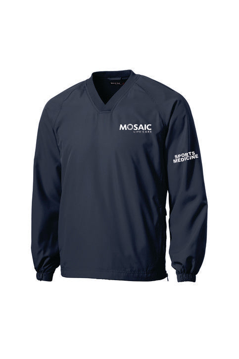 Sport Tek V-Neck Raglan Windshirt