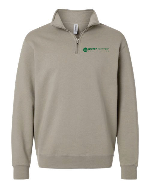 United Electric Cooperative Unisex Midweight 1/4 Zip Pullover