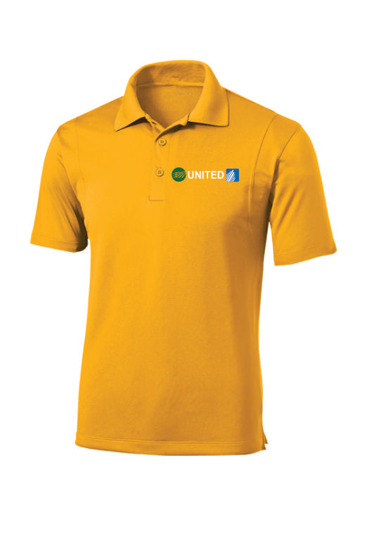 United Men's Micropique Dri-Fit Polo