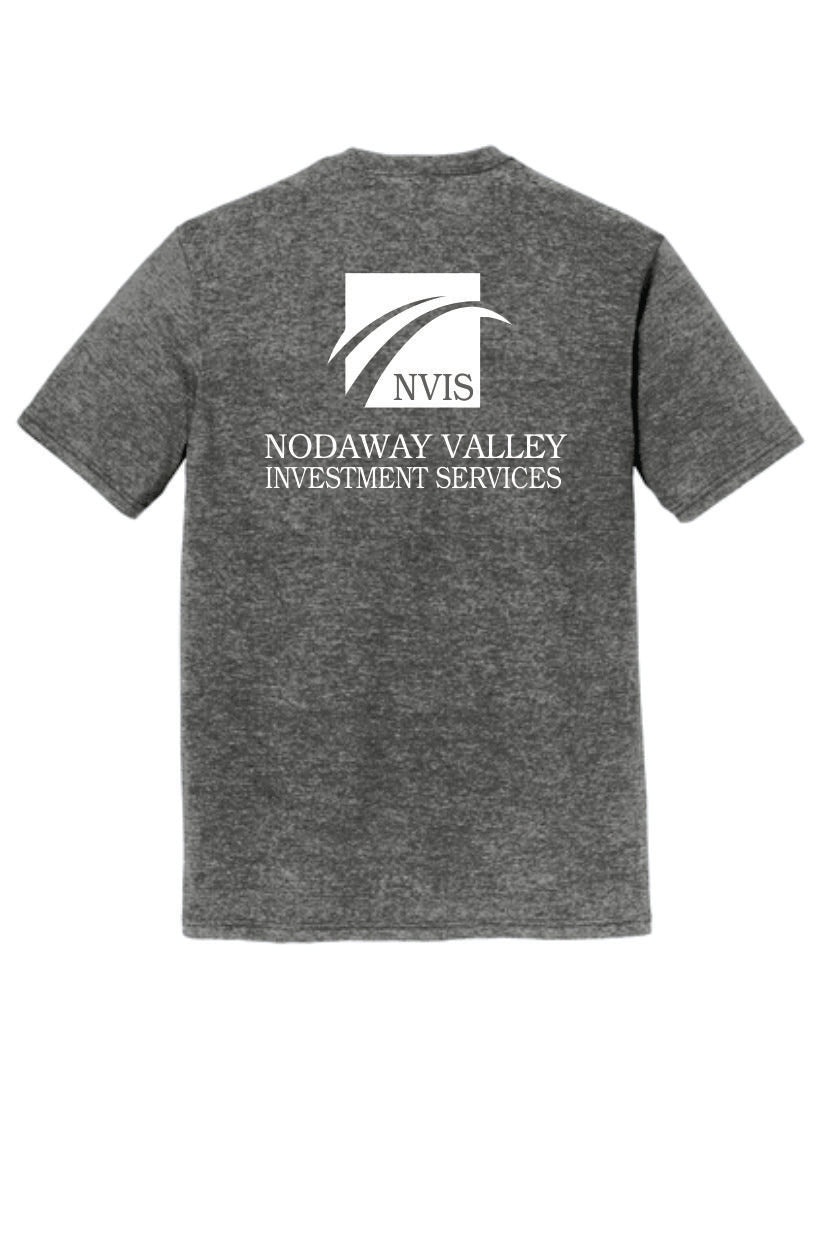 NVIS District Made Grey Frost Short Sleeve Triblend Tee