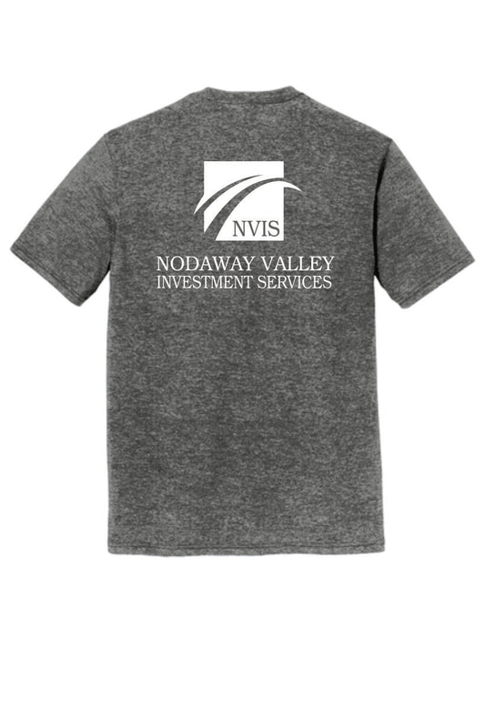 NVIS District Made Grey Frost Short Sleeve Triblend Tee