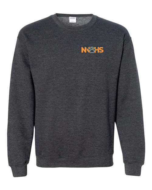 NNHS Dark Heather Grey Crewneck Sweatshirt