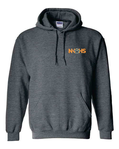 NNHS Dark Heather Grey Hoodie