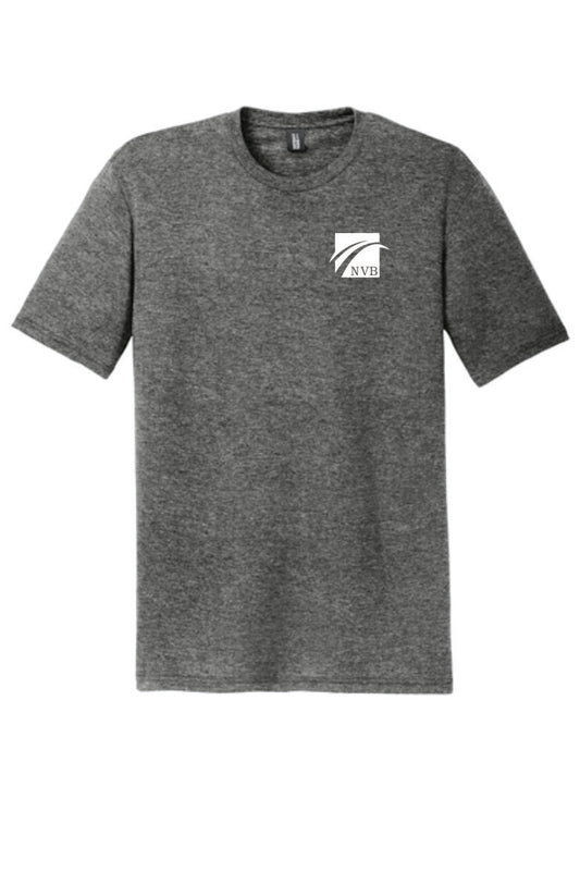 District Made Grey Frost Short Sleeve Triblend Tee