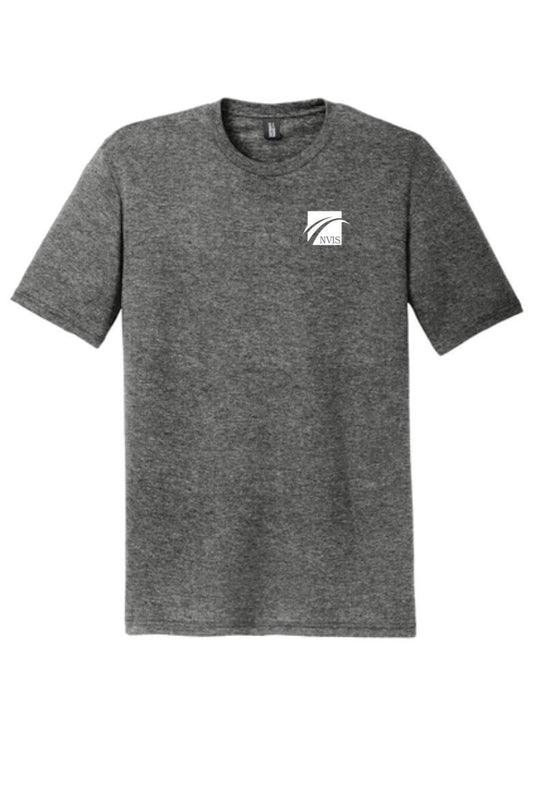 NVIS District Made Grey Frost Short Sleeve Triblend Tee