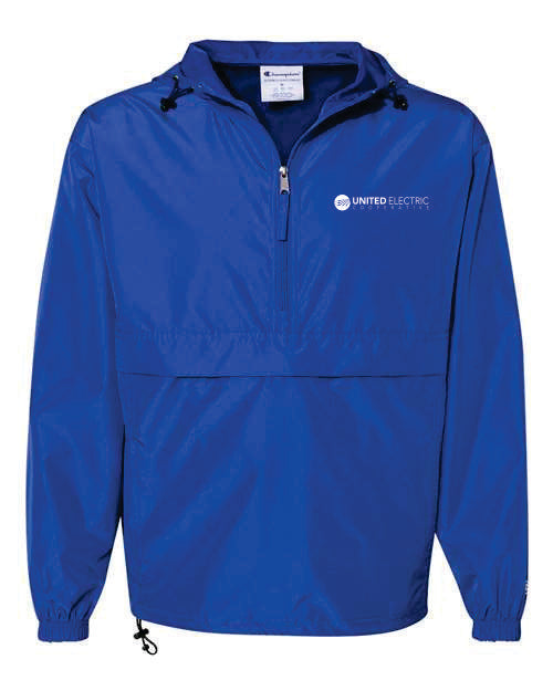 United Electric Cooperative Champion Unisex Packable Anorak Jacket