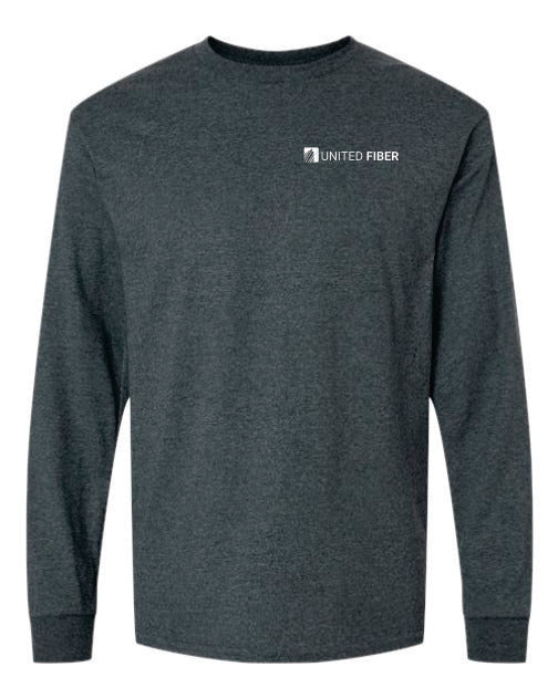 Untied Fiber Gildan Ultra Cotton Long Sleeve