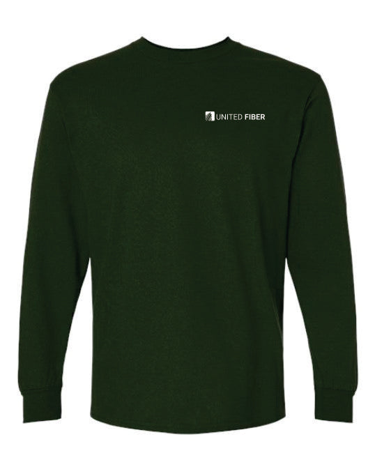 Untied Fiber Gildan Ultra Cotton Long Sleeve