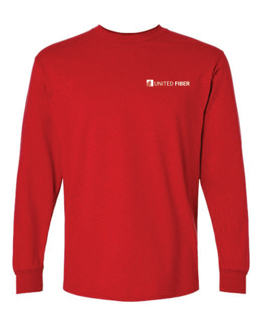 Untied Fiber Gildan Ultra Cotton Long Sleeve