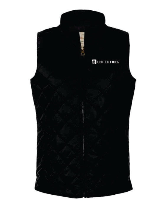 United Fiber Women's Vintage Diamond Quilted Vest