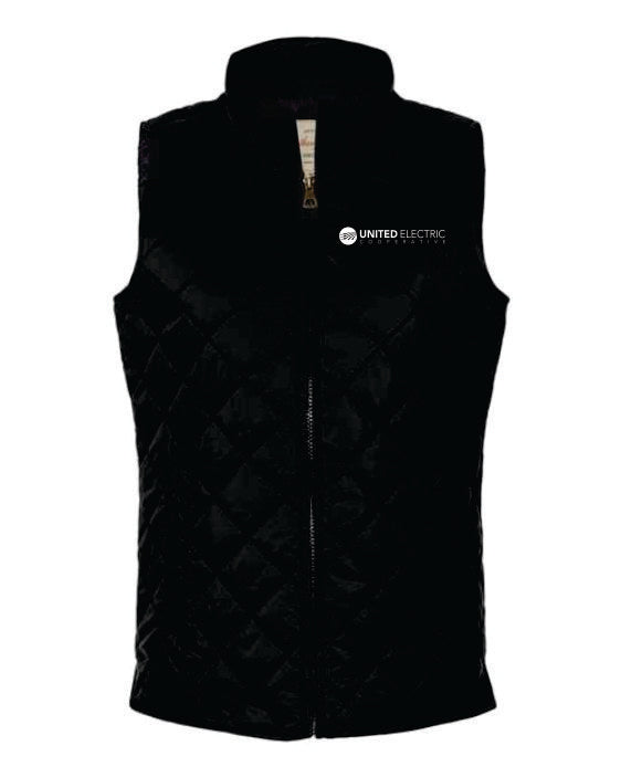 United Electric Cooperative Women's Vintage Diamond Quilted Vest