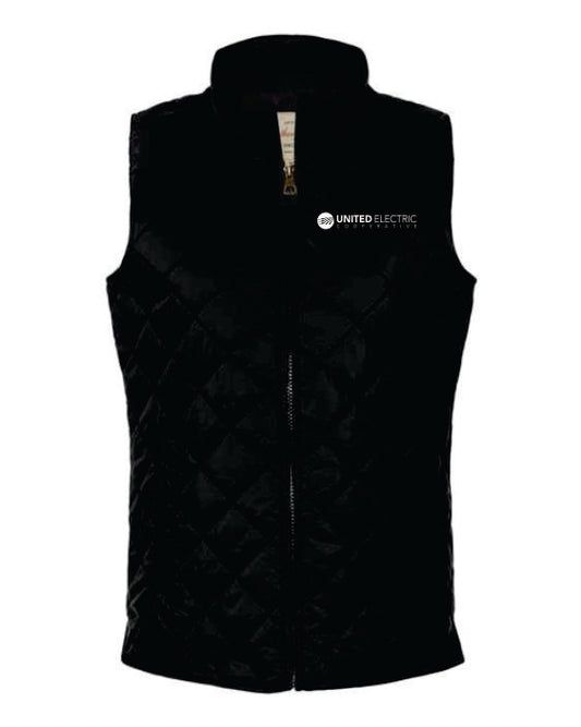 United Electric Cooperative Women's Vintage Diamond Quilted Vest