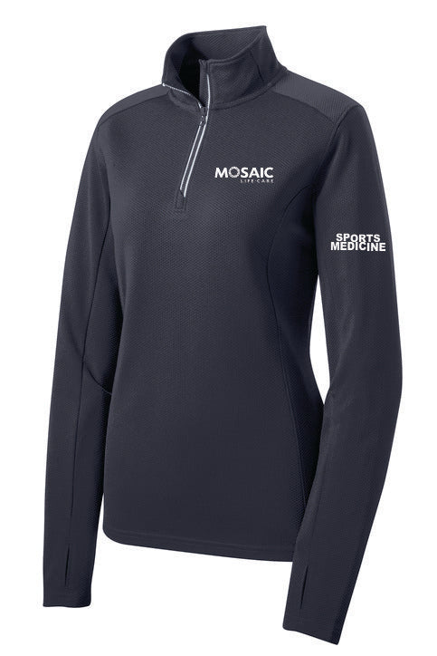 Sport Tek Women's Textured 1/4 Zip