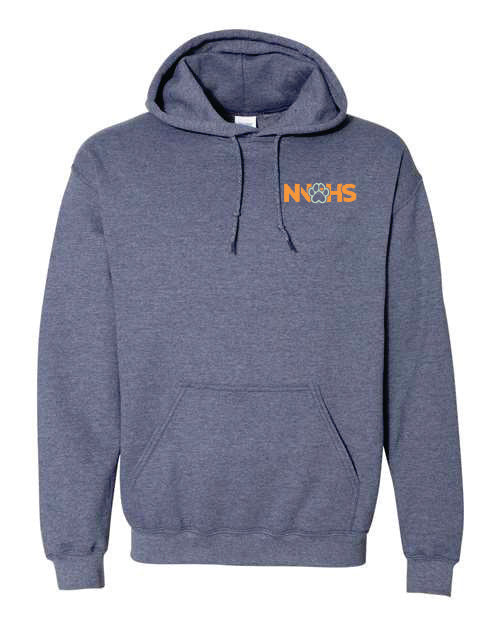 NNHS Heather Dark Navy Hoodie