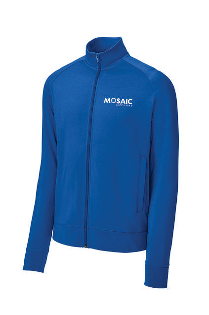 Mosaic Stretch Fit Cadet Full Zip Jacket