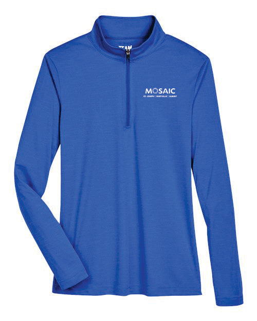 Mosaic Three City Heather Performance Women's 1/4 Zip