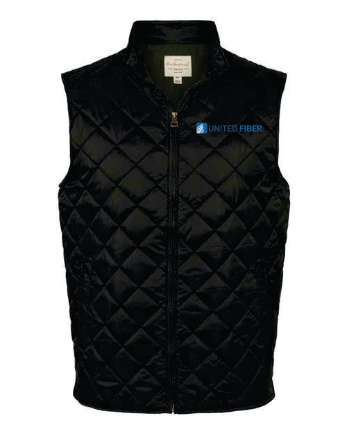 United Fiber Men's Vintage Diamond Quilted Vest