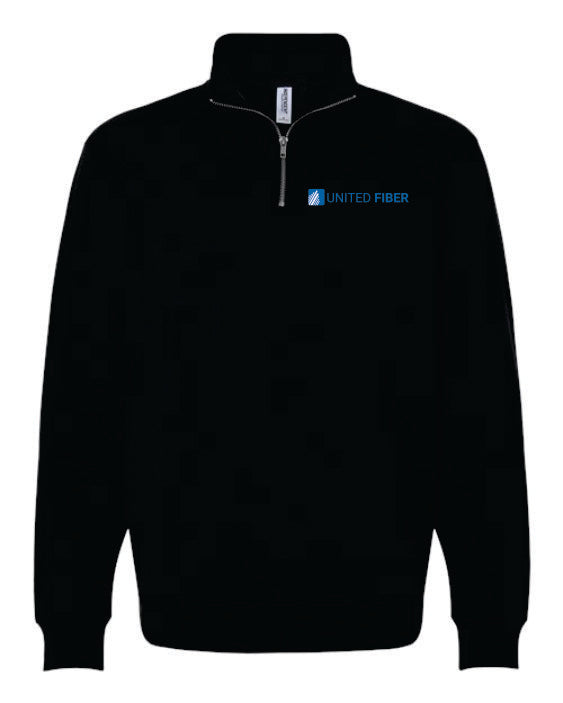 United Fiber Unisex Midweight 1/4 Zip Pullover